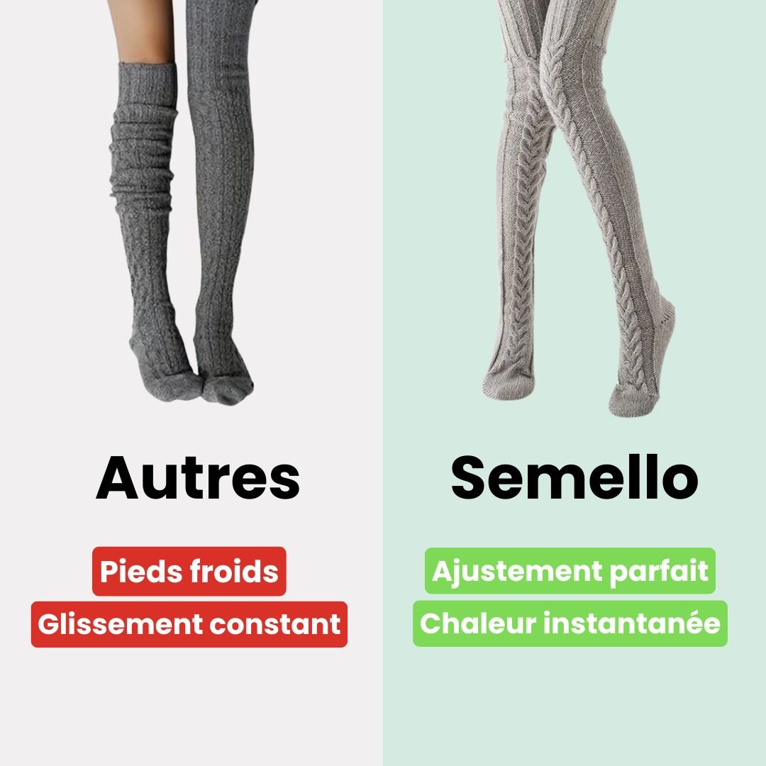 Chaussettes Longues Hiver – Confort & Chaleur au Quotidien - Semello.fr