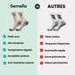 Chaussettes Mérinos Sport – Randonnée & Running - Semello.fr