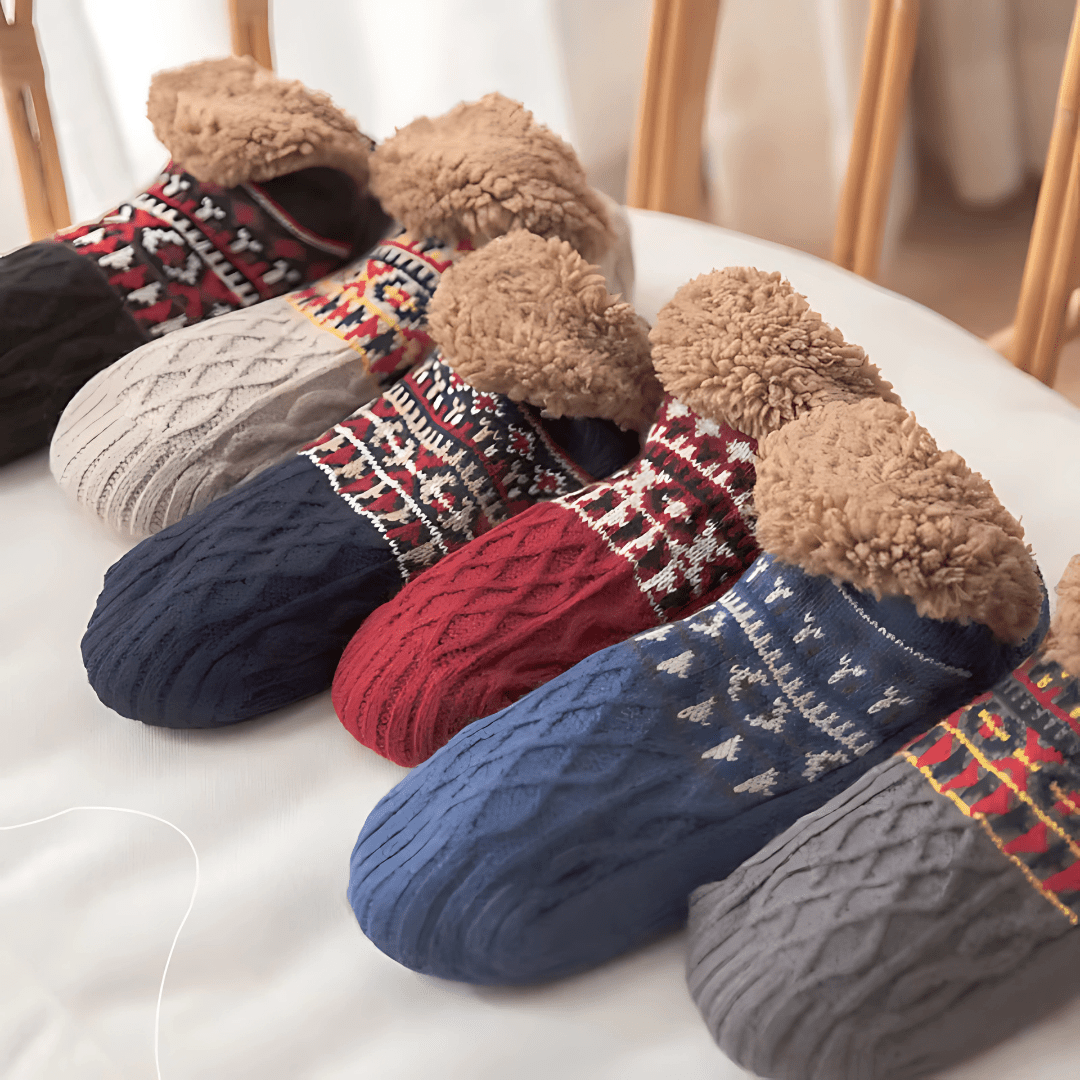 Chaussons Chauds Confort Douillet - Semello.fr