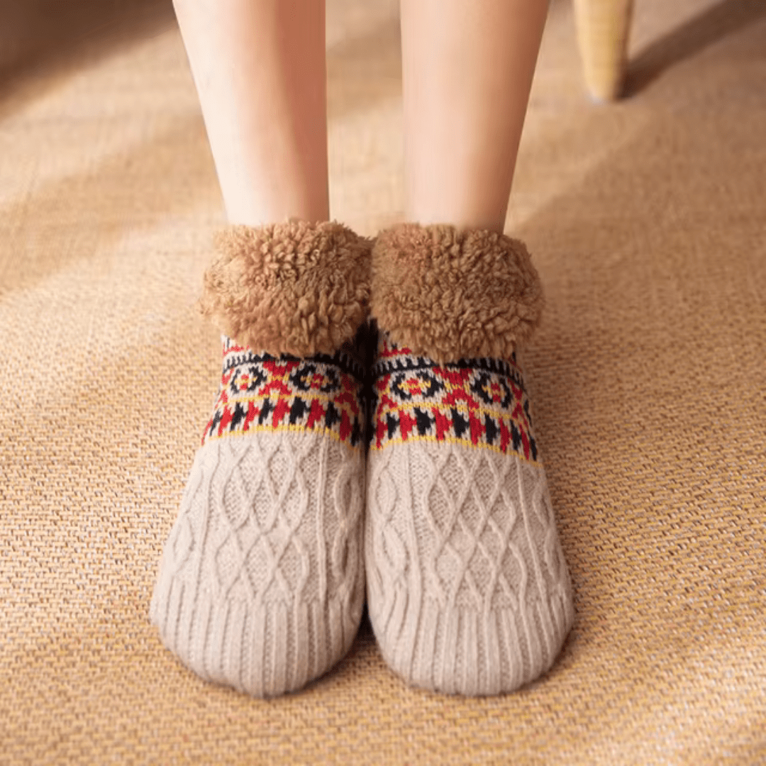Chaussons Chauds Confort Douillet - Semello.fr