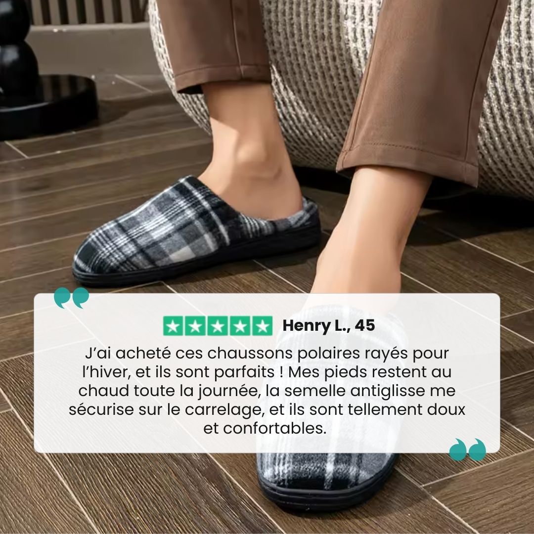 Chaussons Orthopédiques Polaires | Antiglisse & Chaleur - Semello.fr