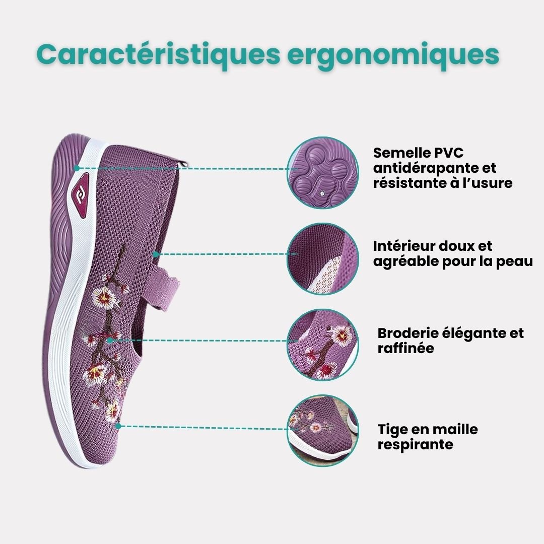 Chaussures à confort orthopédiques femme | Légèreté et maintien actif - Semello.fr