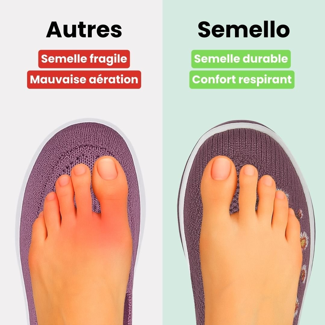Chaussures à confort orthopédiques femme | Légèreté et maintien actif - Semello.fr