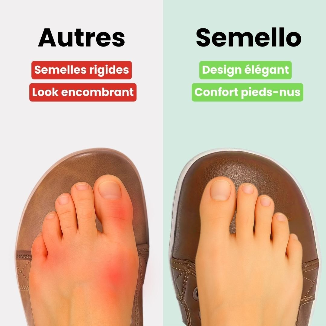 Chaussures Barefoot en Cuir | Élégance Pieds Nus - Semello.fr