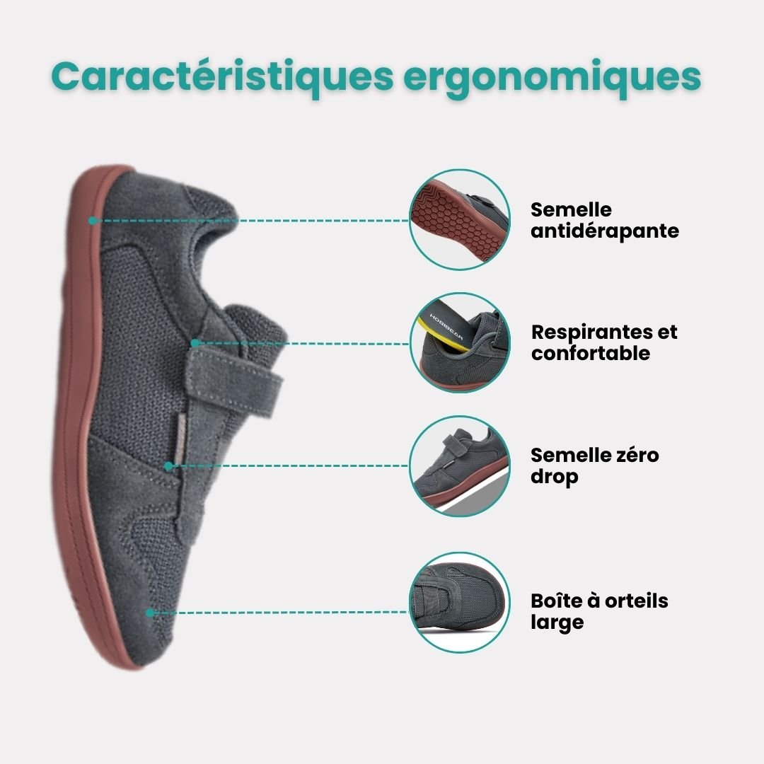 Chaussures barefoot enfants | Liberté pour les petits pieds - Semello.fr