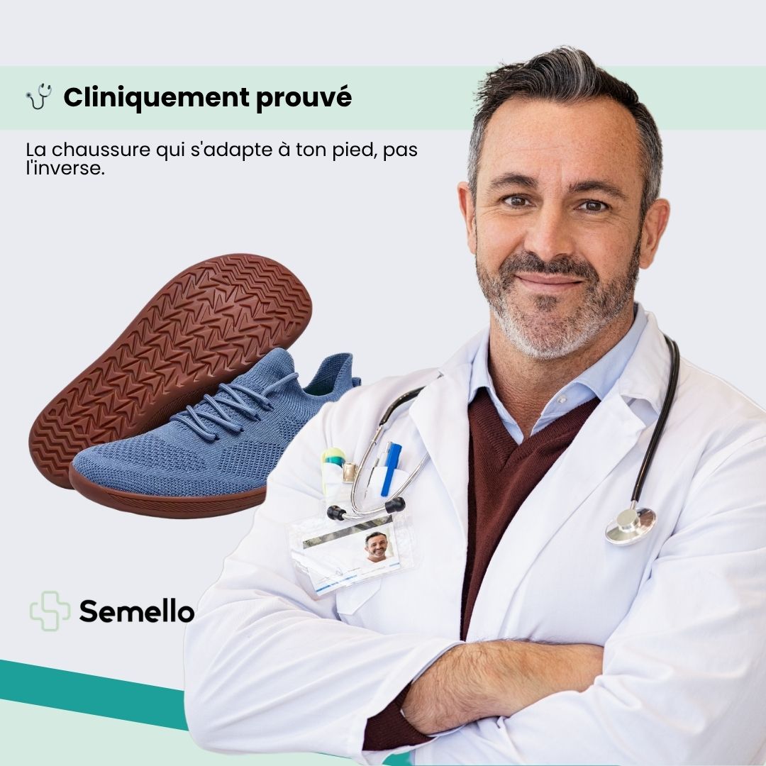 Chaussures Barefoot Respirantes – Sensation Pieds Nus & Flexibilité - Semello.fr