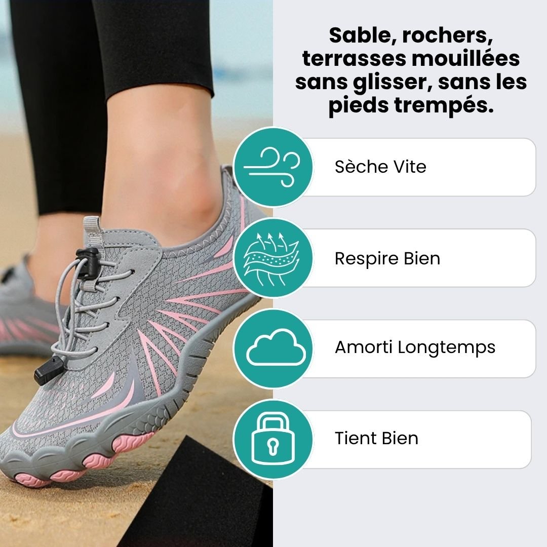 Chaussures de Plage – Protection & Confort sur Sable et Rochers - Semello.fr