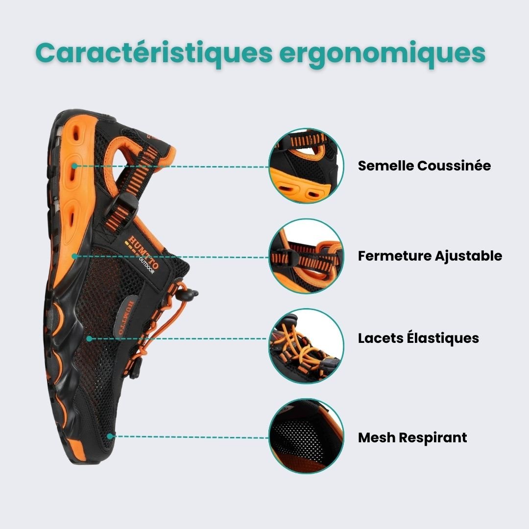 Chaussures de Randonnée Aquatique – Grip & Séchage Rapide - Semello.fr