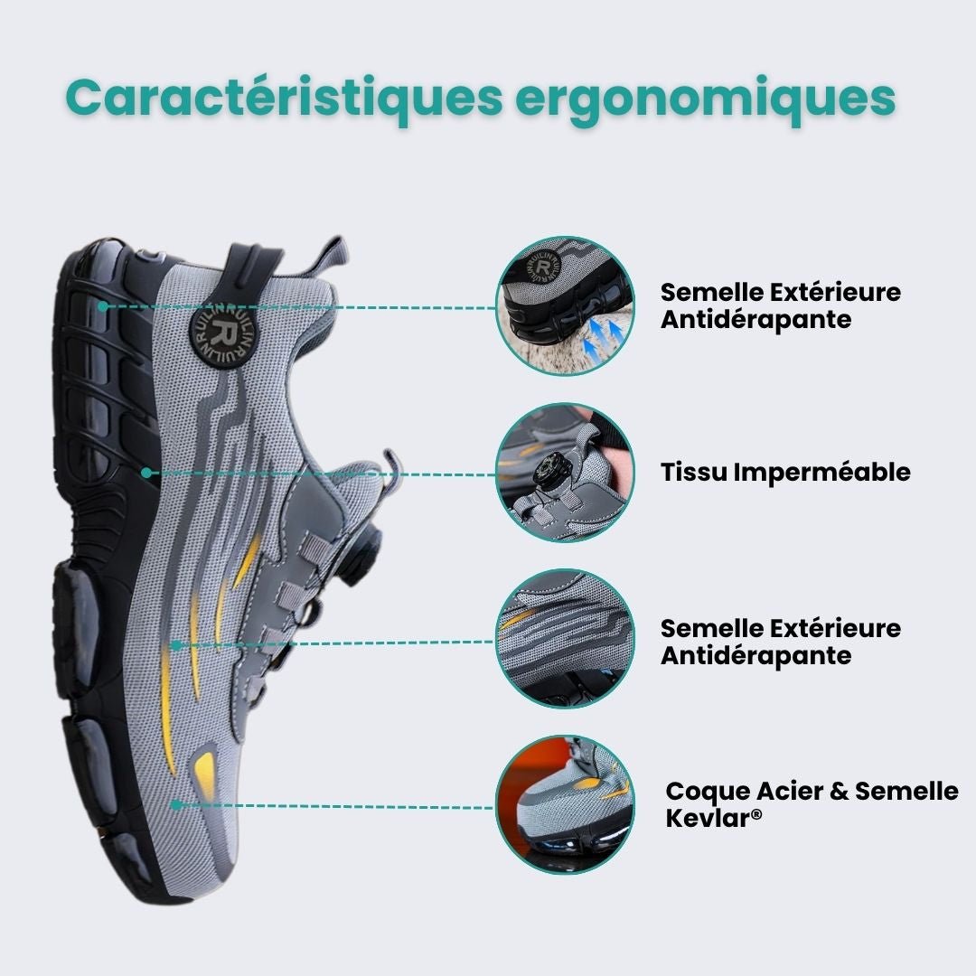 Chaussures de Sécurité Femme – Légères & Confortables au Travail - Semello.fr