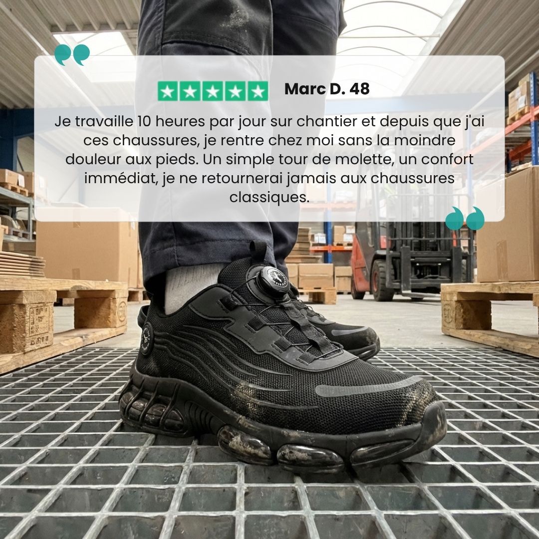 Chaussures de Sécurité Orthopédiques – Confort & Protection - Semello.fr