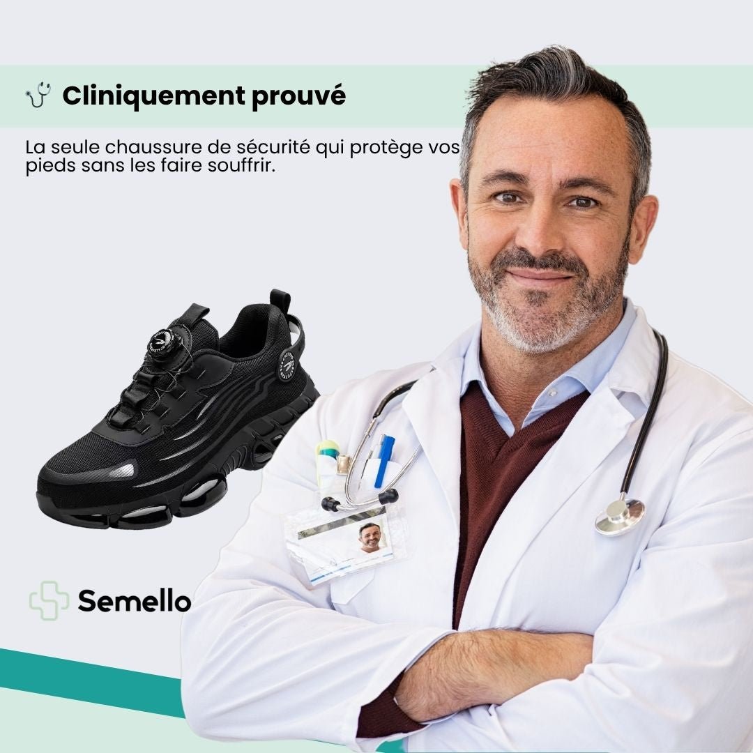 Chaussures de Sécurité Orthopédiques – Confort & Protection - Semello.fr