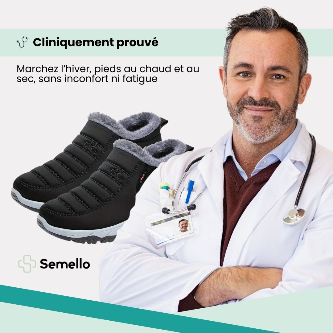 Chaussures d’hiver homme coton chaud | Style casual & isolant - Semello.fr