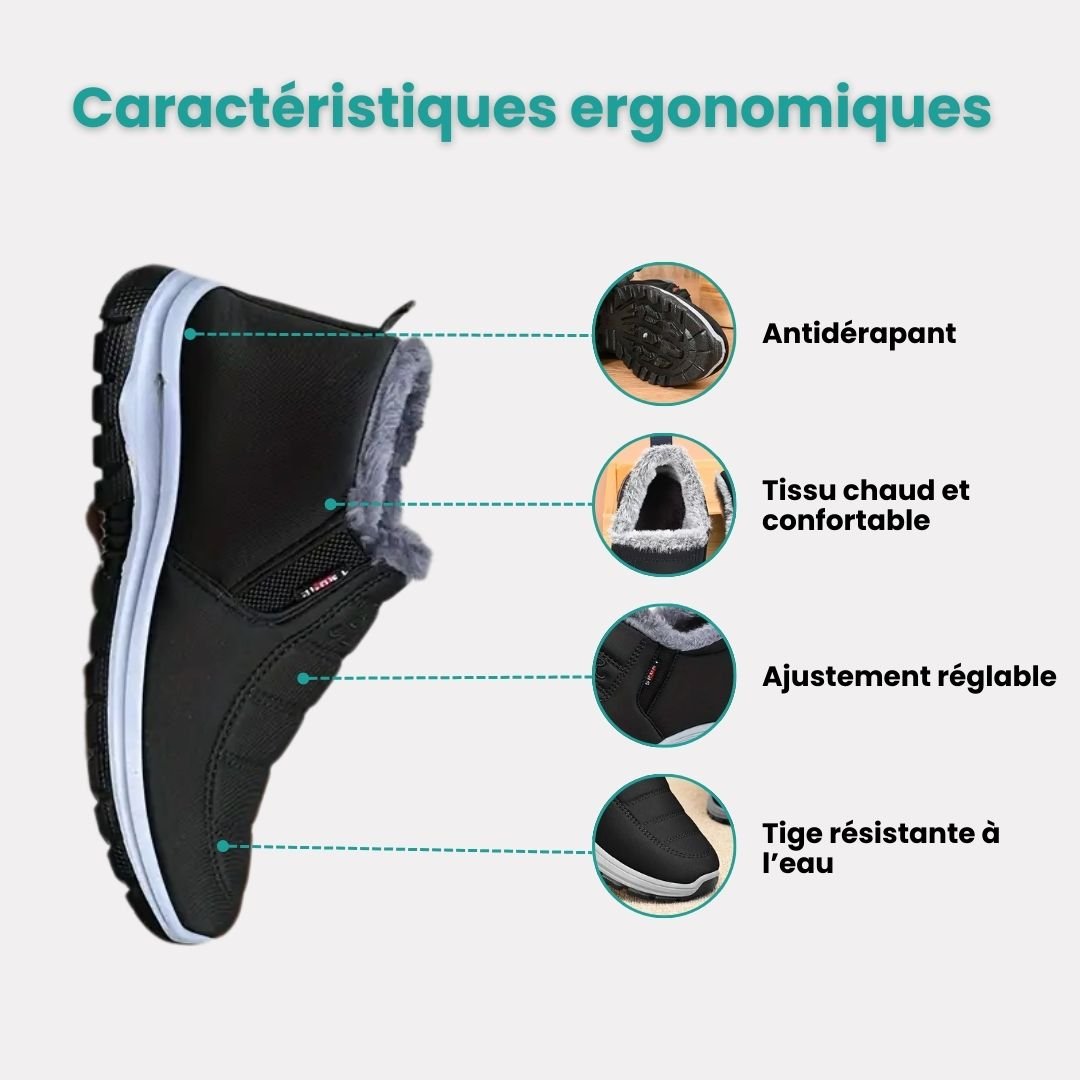 Chaussures d’hiver homme coton chaud | Style casual & isolant - Semello.fr