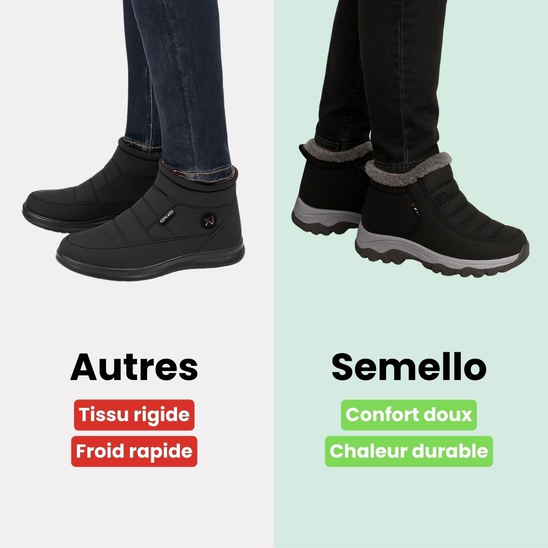 Chaussures d’hiver homme coton chaud | Style casual & isolant - Semello.fr