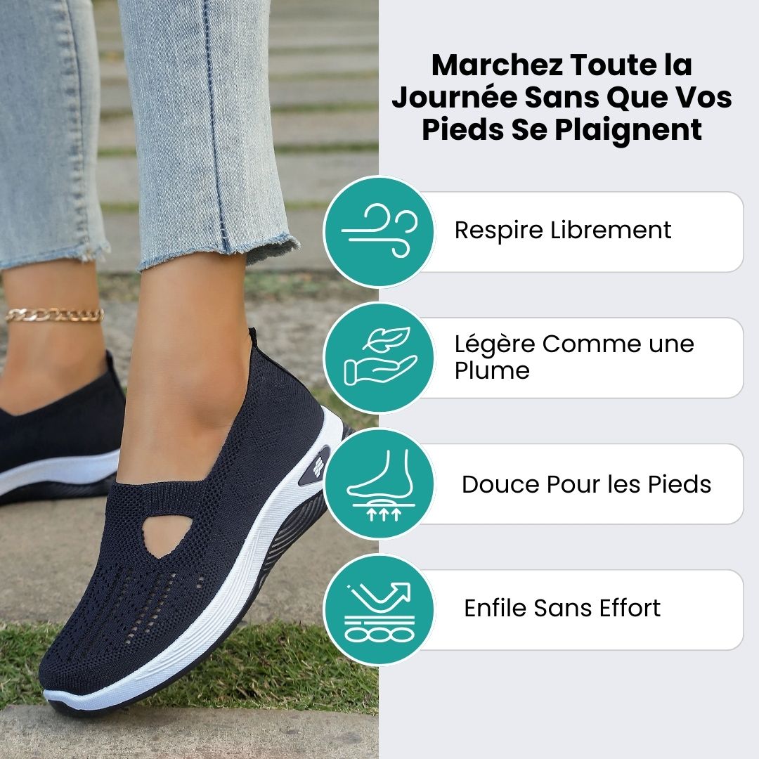 Chaussures Orthopédiques Femme Été – Respirantes & Ultra - Légères - Semello.fr