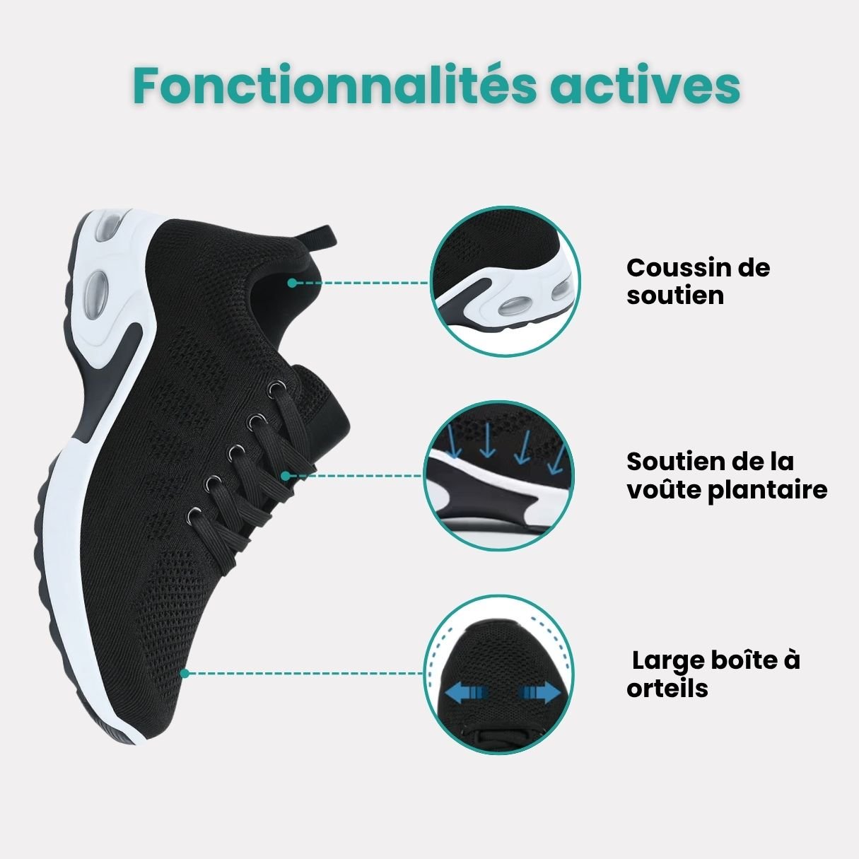 Chaussures Orthopédiques Femme Pied Sensible - Semello.fr