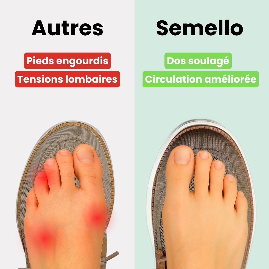 Chaussures Orthopédiques Homme Casual - Semello.fr