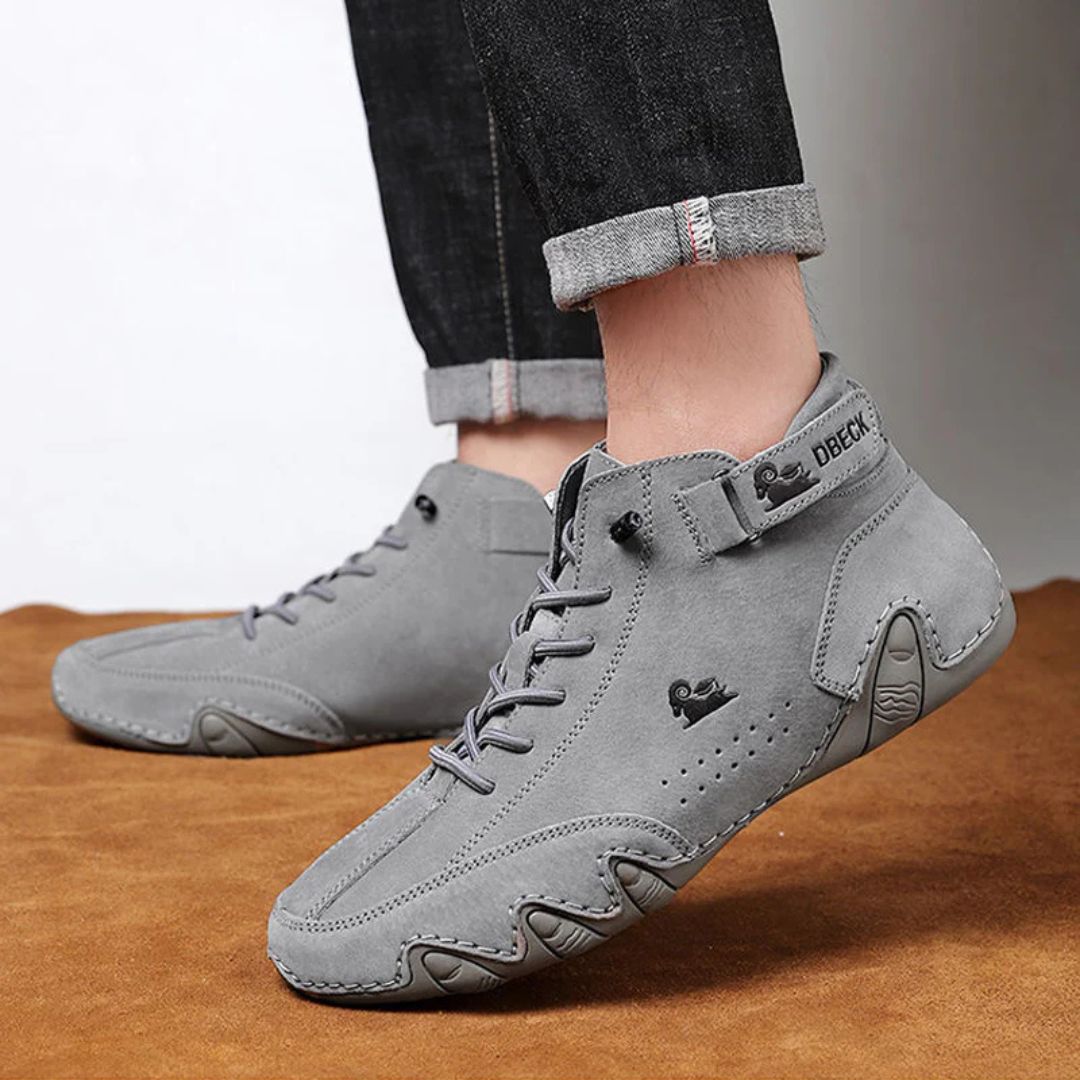 Chaussures Orthopédiques Montante en Cuir - Semello.fr