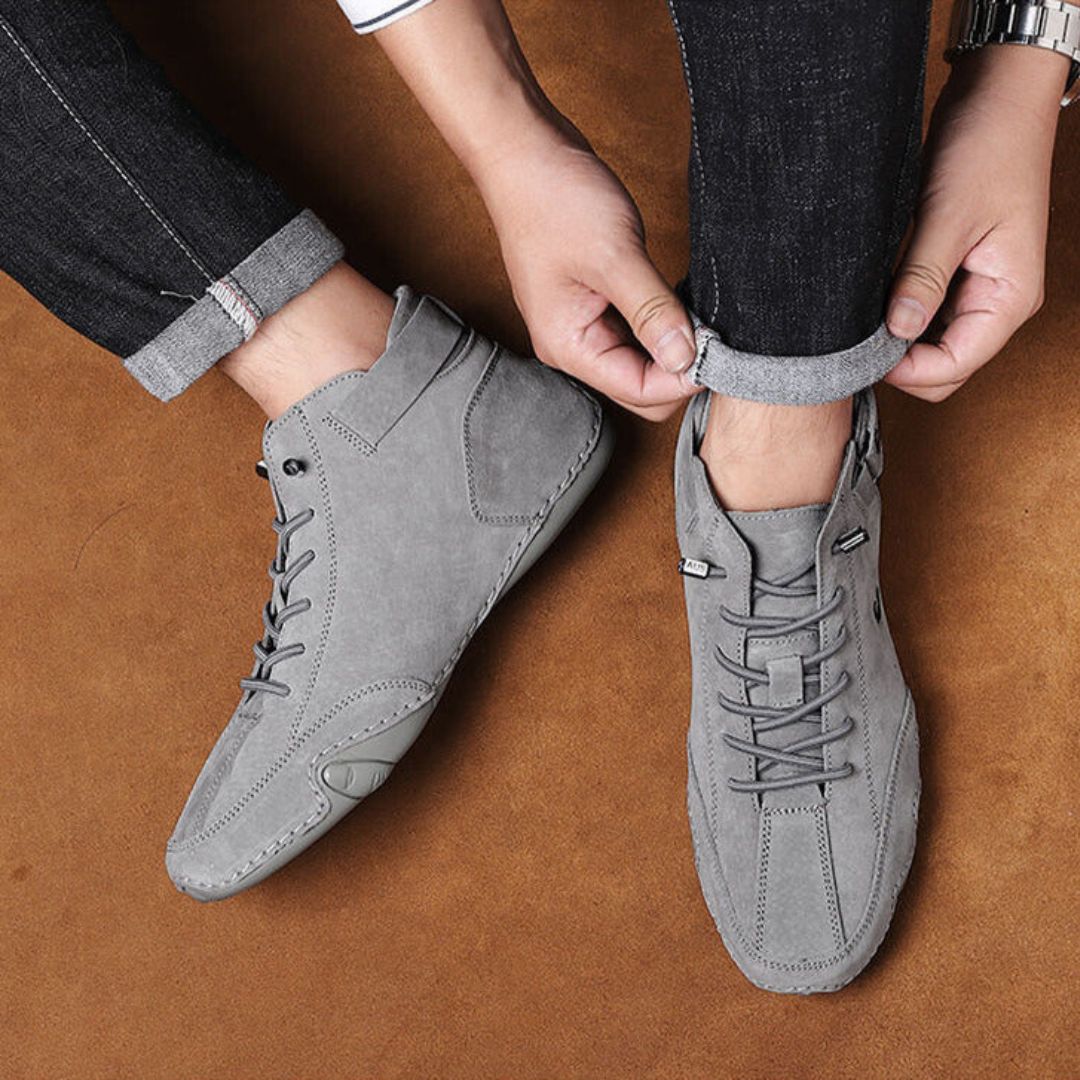 Chaussures Orthopédiques Montante en Cuir - Semello.fr