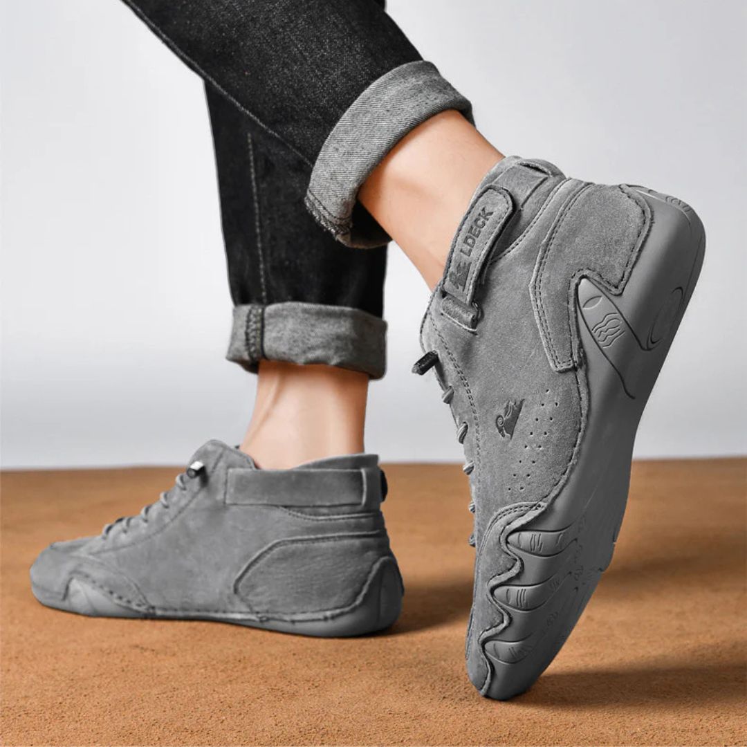 Chaussures Orthopédiques Montante en Cuir - Semello.fr