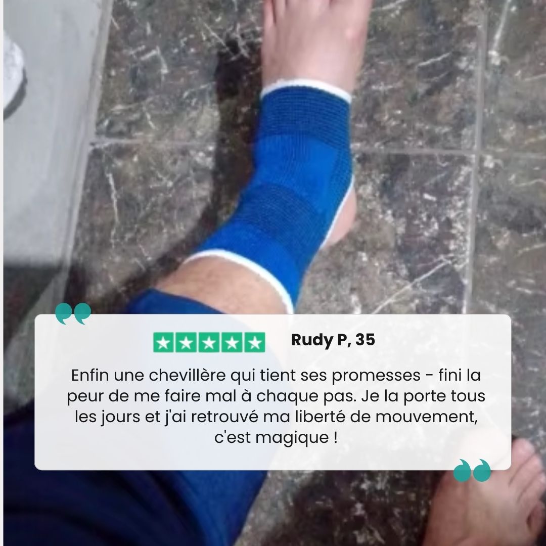Chevillère Élastique– Soutien Cheville & Prévention Blessures - Semello.fr