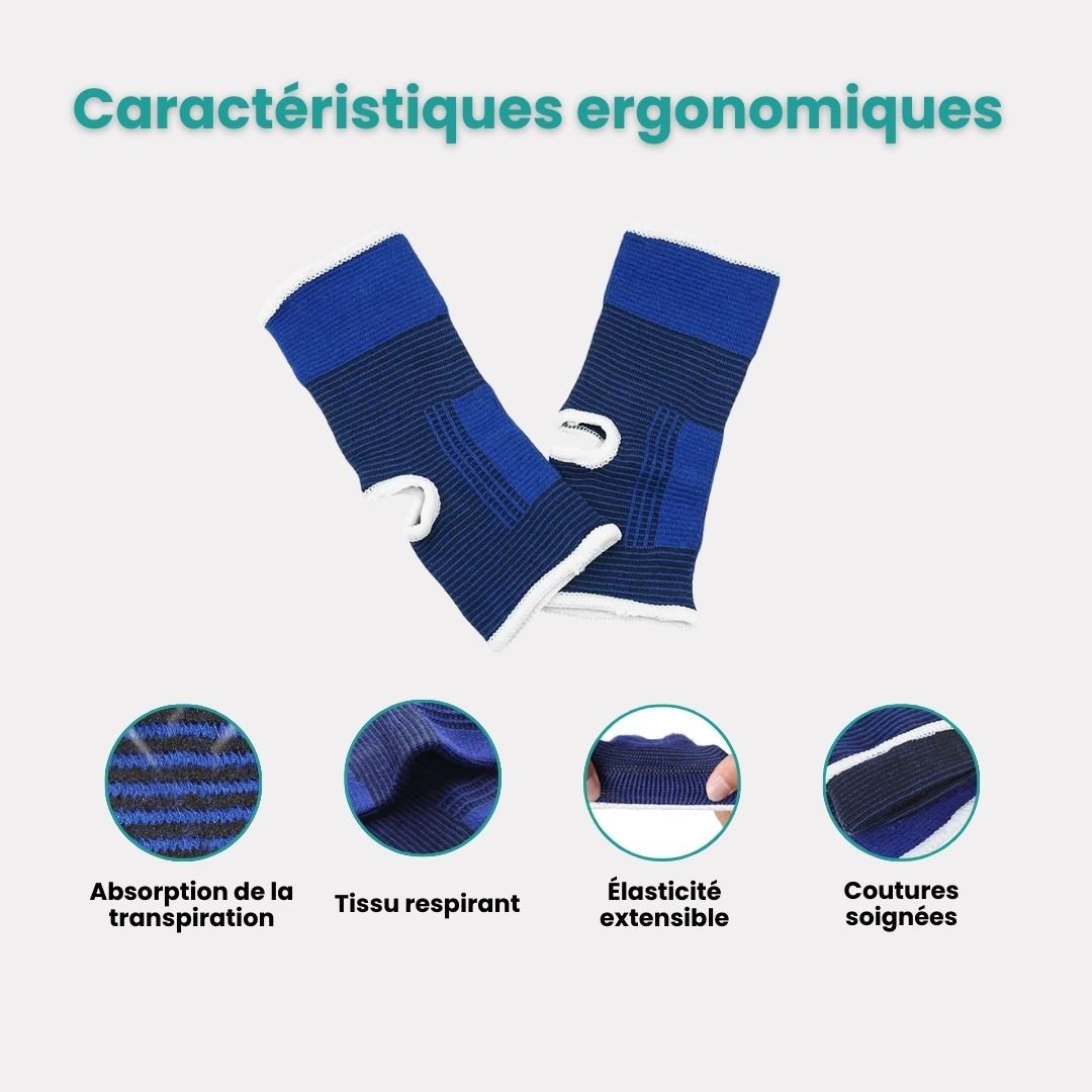 Chevillère Élastique– Soutien Cheville & Prévention Blessures - Semello.fr
