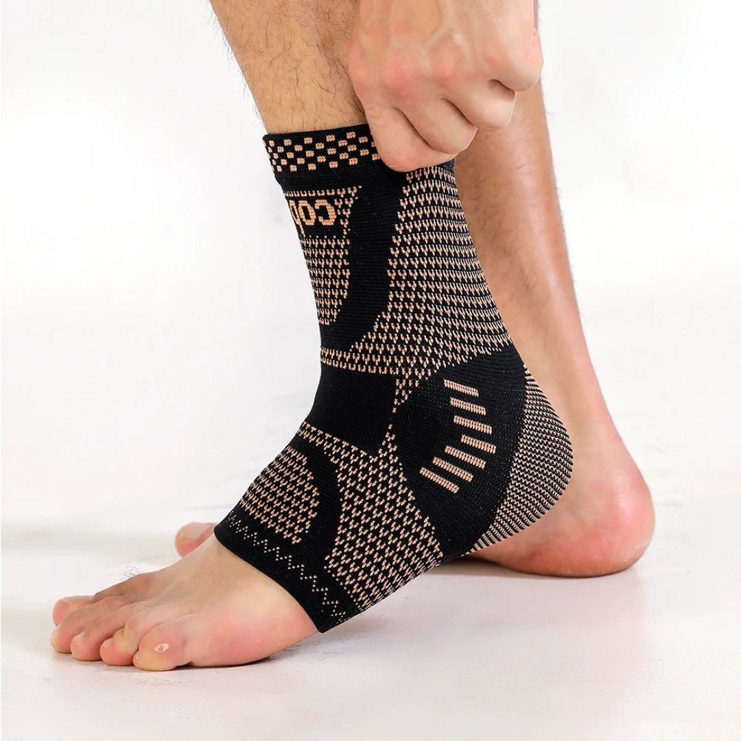 Chevillère Orthopédique Cuivre - Douleurs, Entorses & Récupération - Semello.fr