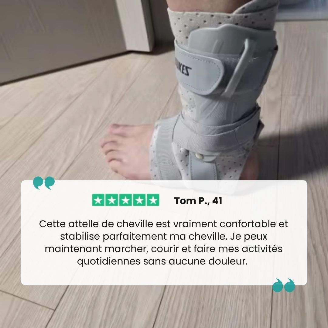 Chevillère Orthopédique – Soutien & Stabilisation de la Cheville - Semello.fr