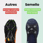 Crampons Antidérapants pour Chaussures – 8 Dents, Neige & Randonnée - Semello.fr