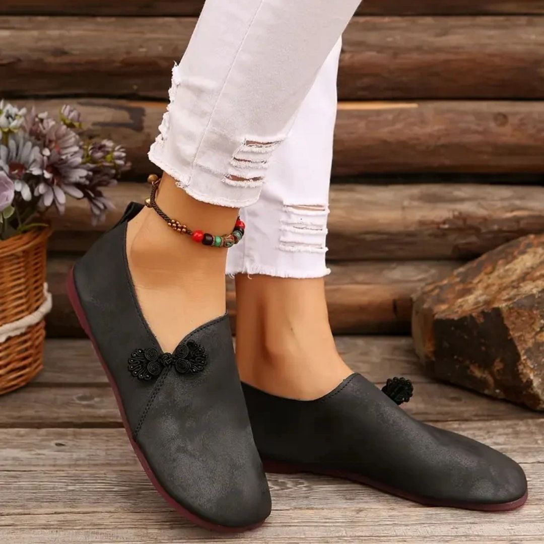 Elegia™ – Chaussures Orthopédiques Élégantes Avant - Pied Large - Semello.fr