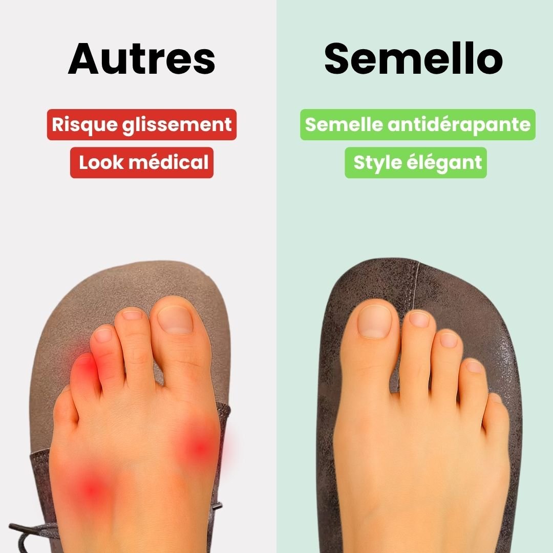 Evoris™ Chaussures Orthopédiques Souples pour Femmes - Semello.fr