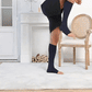 Chaussettes de contention respirante orteils libres (20-30 mmHg)