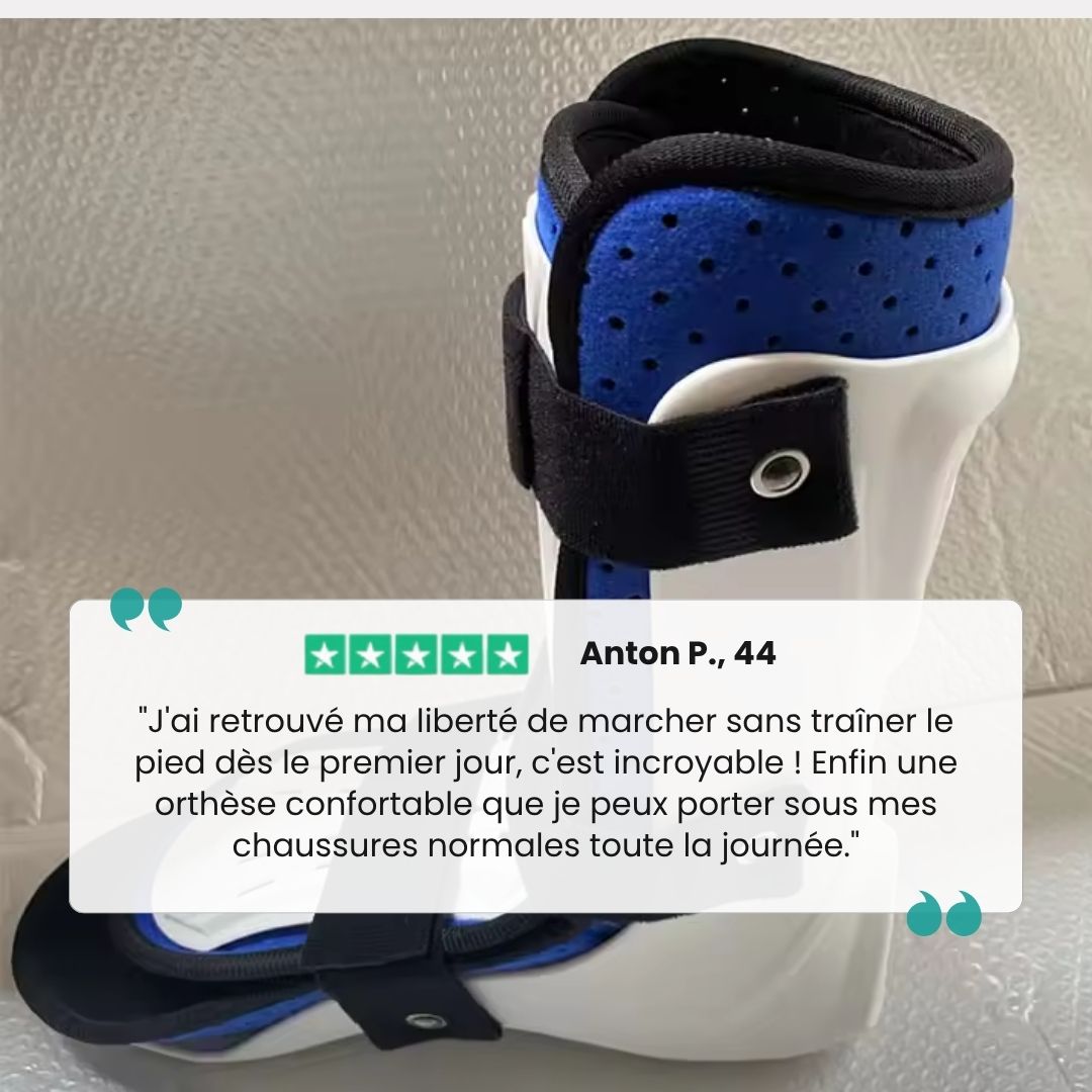 Orthèse de Cheville – Correcteur de Chute du Pied & Soutien Varus/Valgus - Semello.fr