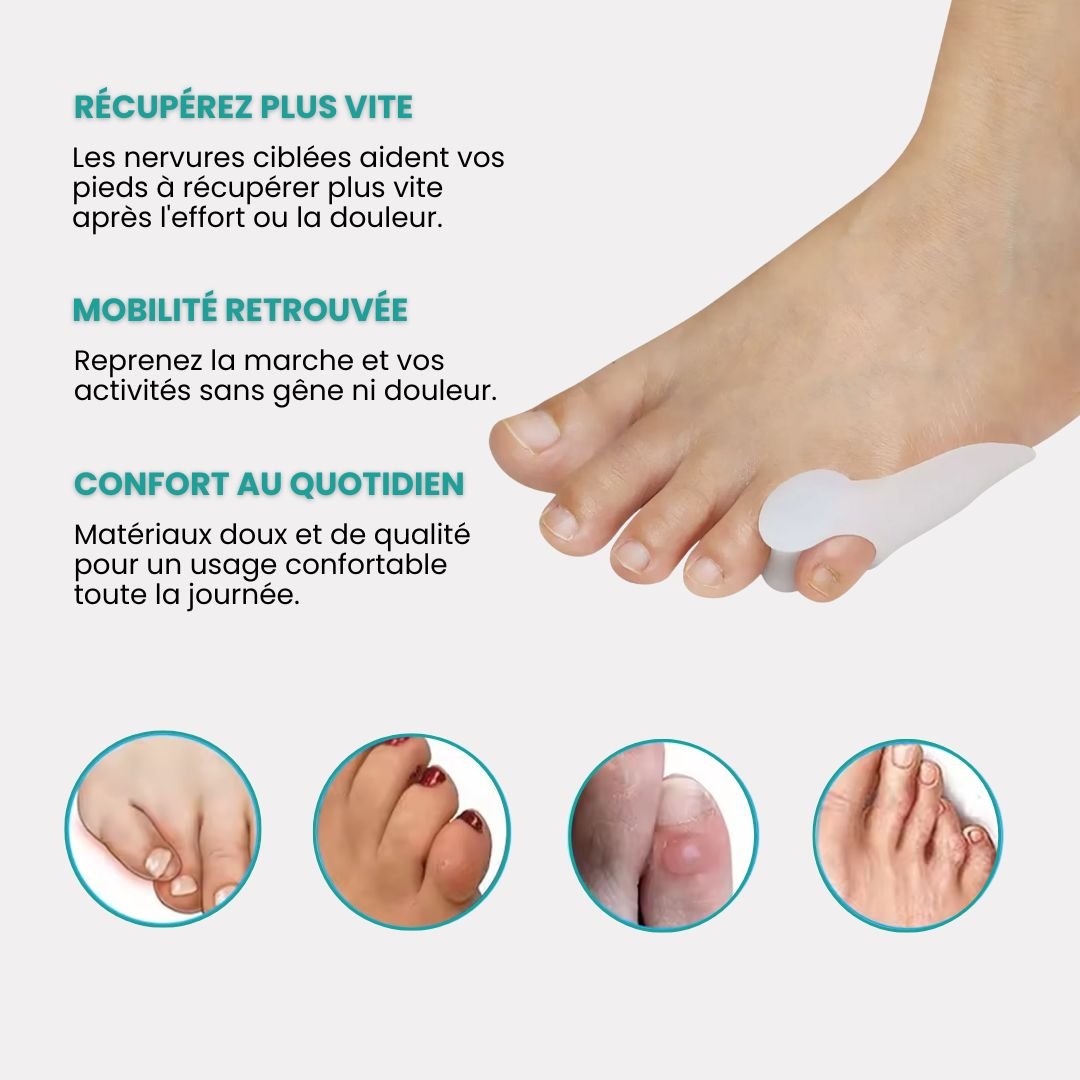Orthèse Petit Orteil en Silicone - Semello.fr