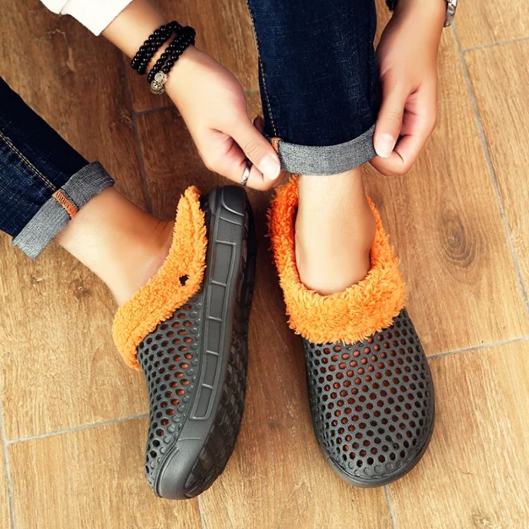 Pantoufle d’hiver façon Crocs ultra - douillette - Semello.fr