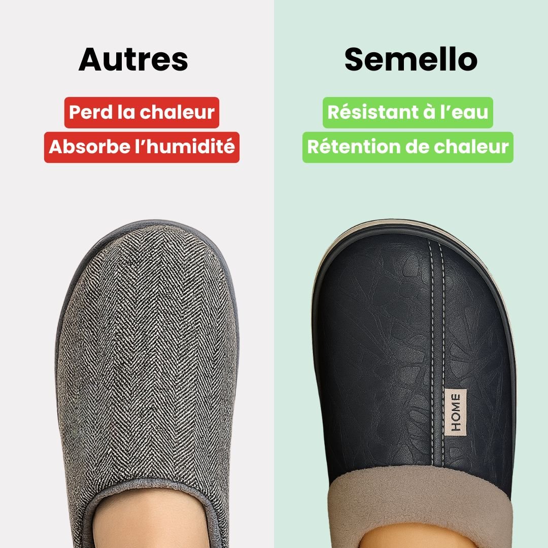 Pantoufle Monterreal en Cuir - Semello.fr