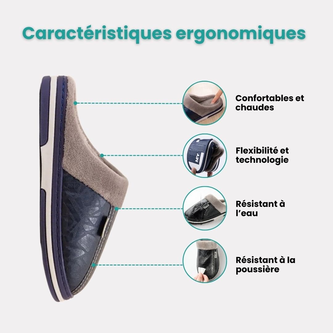 Pantoufle Monterreal en Cuir - Semello.fr