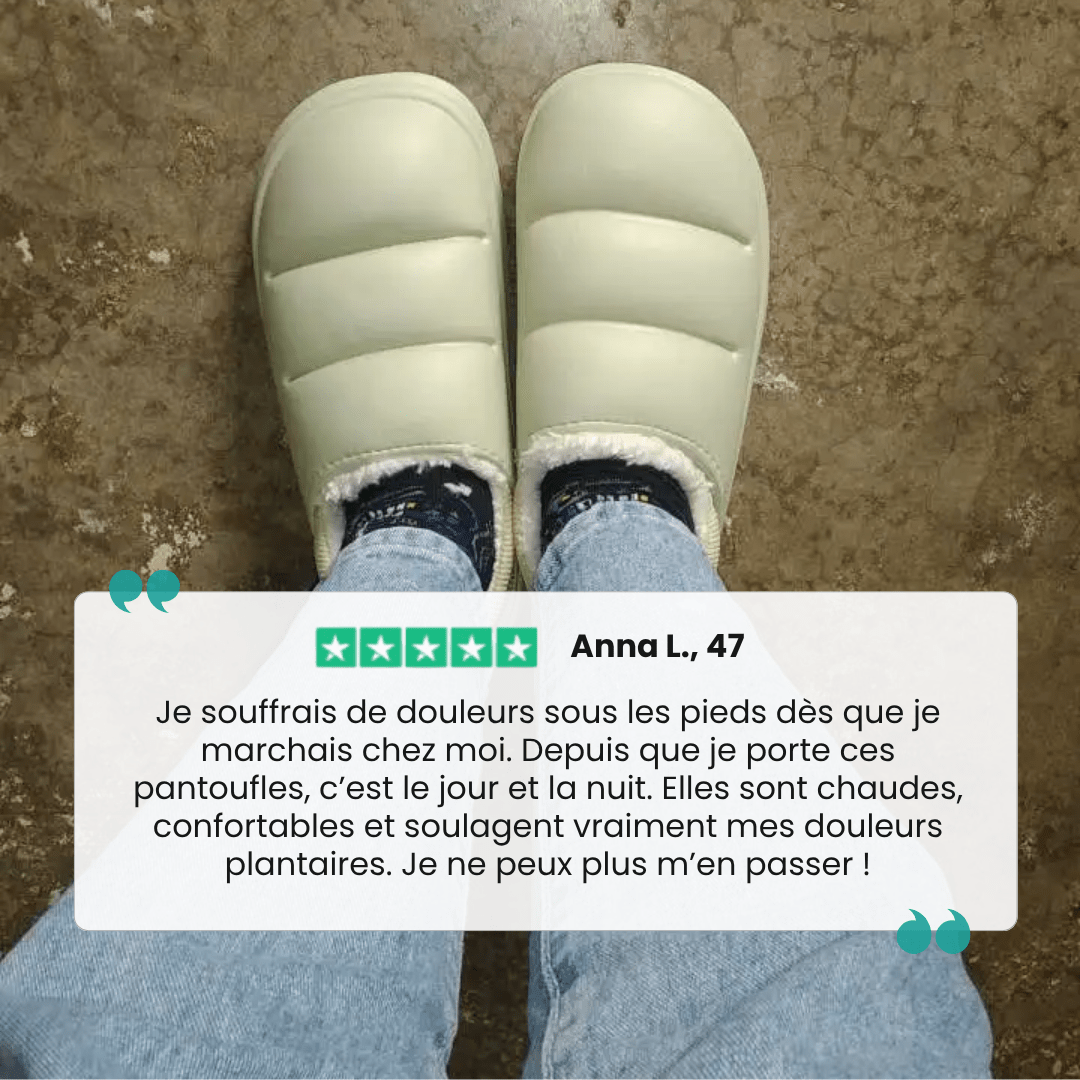 Pantoufle orthopédique imperméable et chaude - Semello.fr