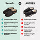 Pantoufles chaudes homme | Élegante & Doublure anti - froid - Semello.fr