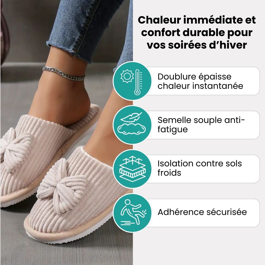 Pantoufles d'hiver chaudes et douces | Confort total à la maison - Semello.fr