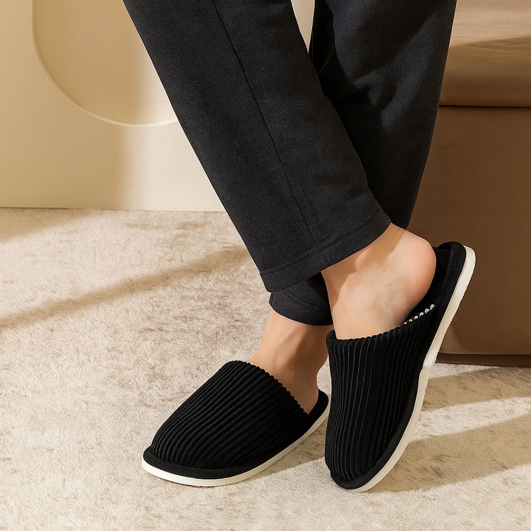 Pantoufles d'hiver Hiver homme | Chaude & antidérapant - Semello.fr