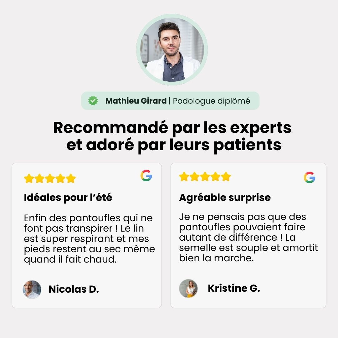 Pantoufles en lin respirant | Élégance et confort naturel - Semello.fr