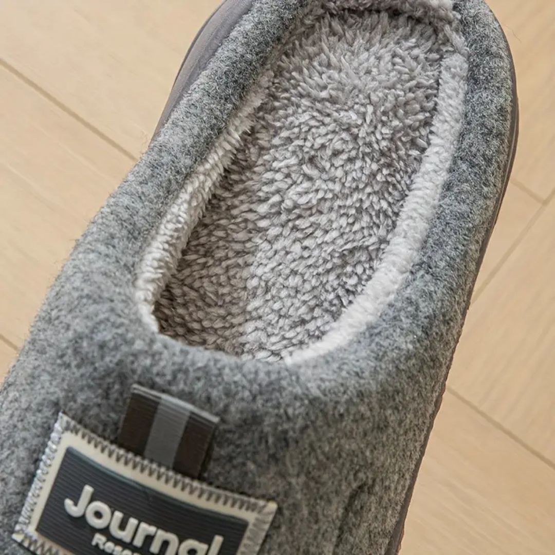 Pantoufles grande taille mémoire de forme | Chaleur et maintien XXL - Semello.fr
