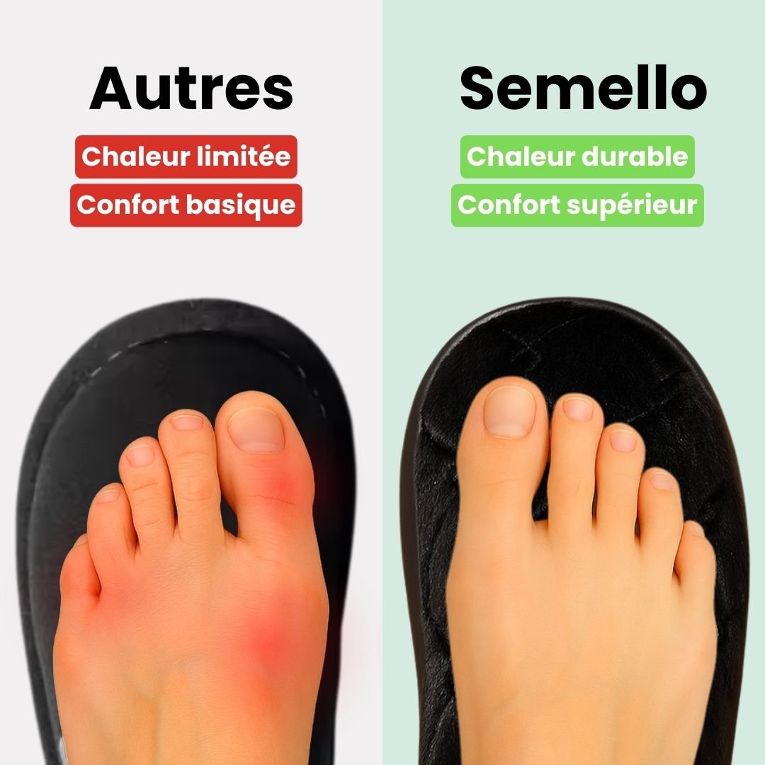 Pantoufles Homme Plaid Fourrées | EVA + mémoire de forme - Semello.fr