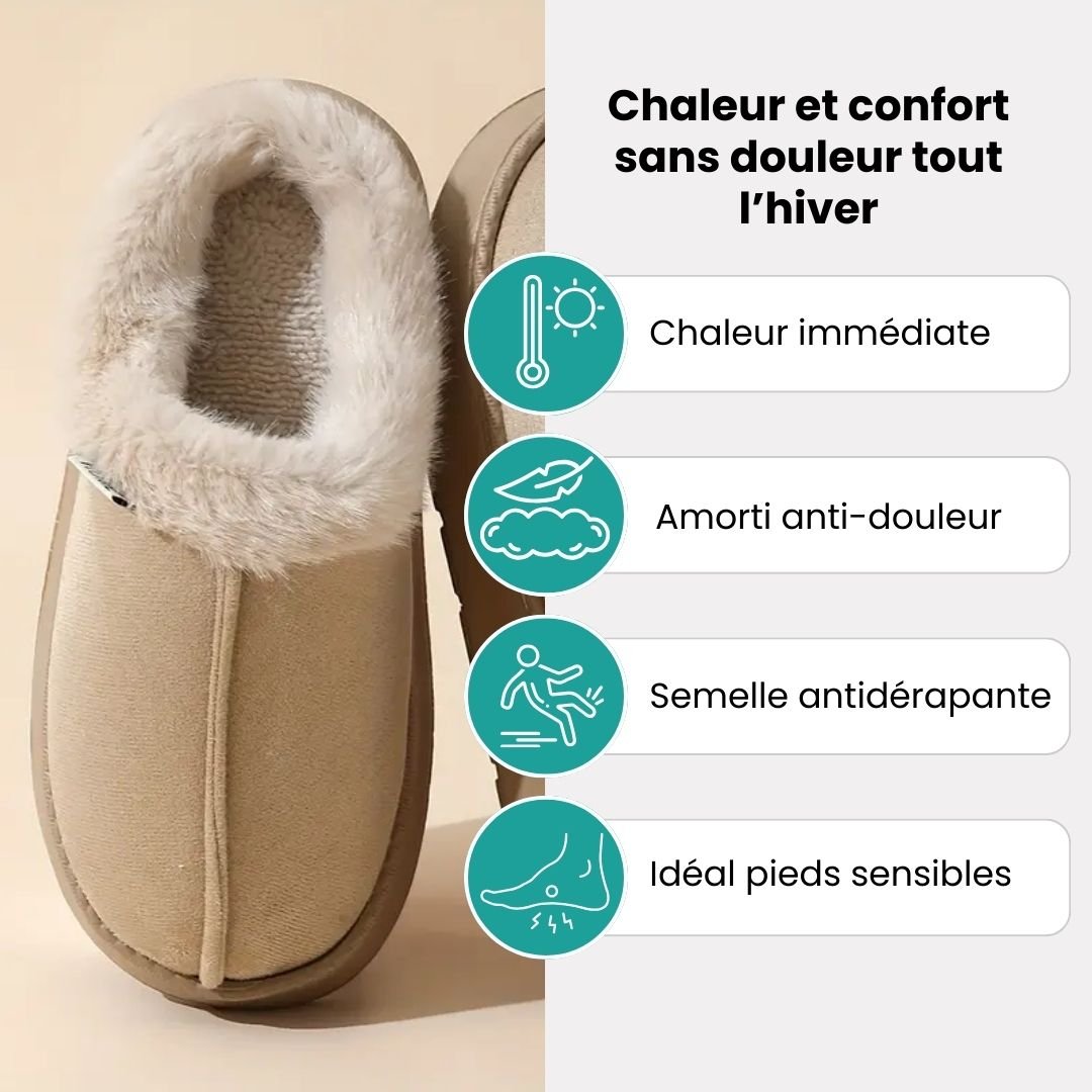 Pantoufles moelleuses d'hiver | Style et confort thermique - Semello.fr