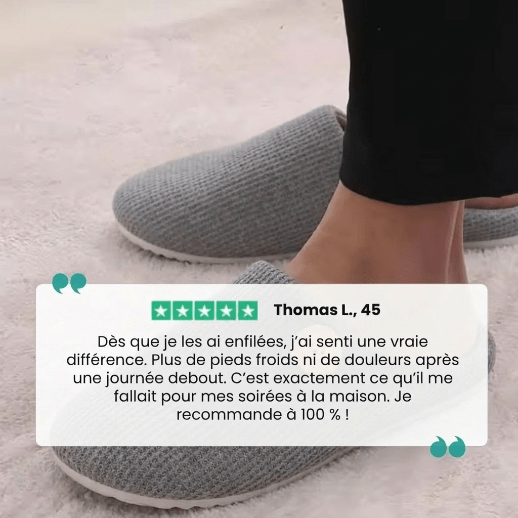 Pantoufles Orthopédiques Antidérapantes – Confort & Soutien - Semello.fr
