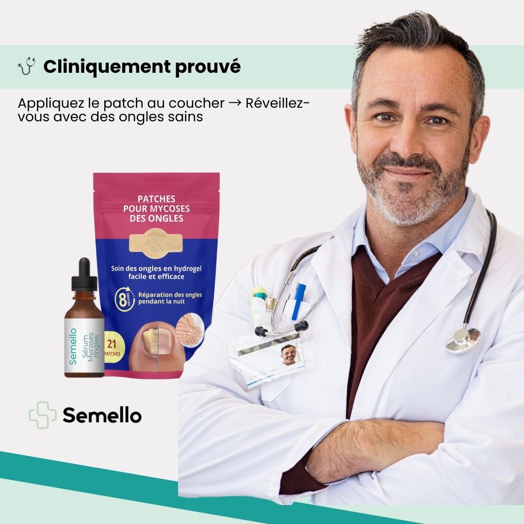 Patchs et Sérum contre les Mycoses des Ongles - Semello.fr