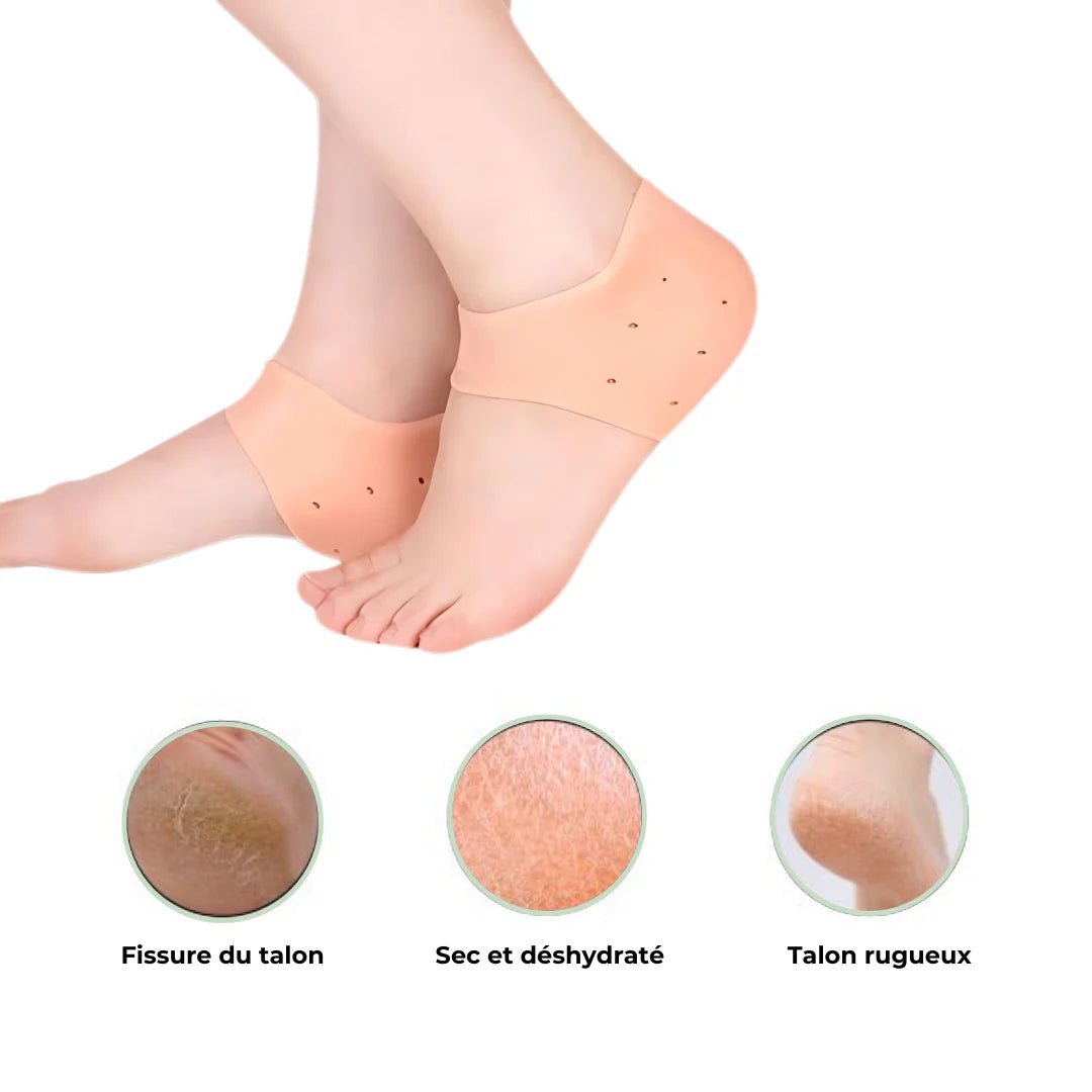 Protège Talon en Silicone | Confort et Protection - Semello.fr