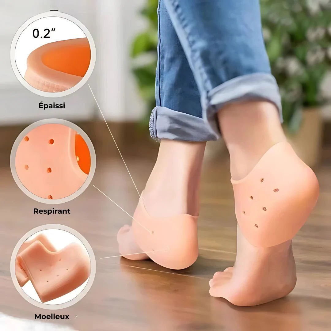 Protège Talon en Silicone | Confort et Protection - Semello.fr