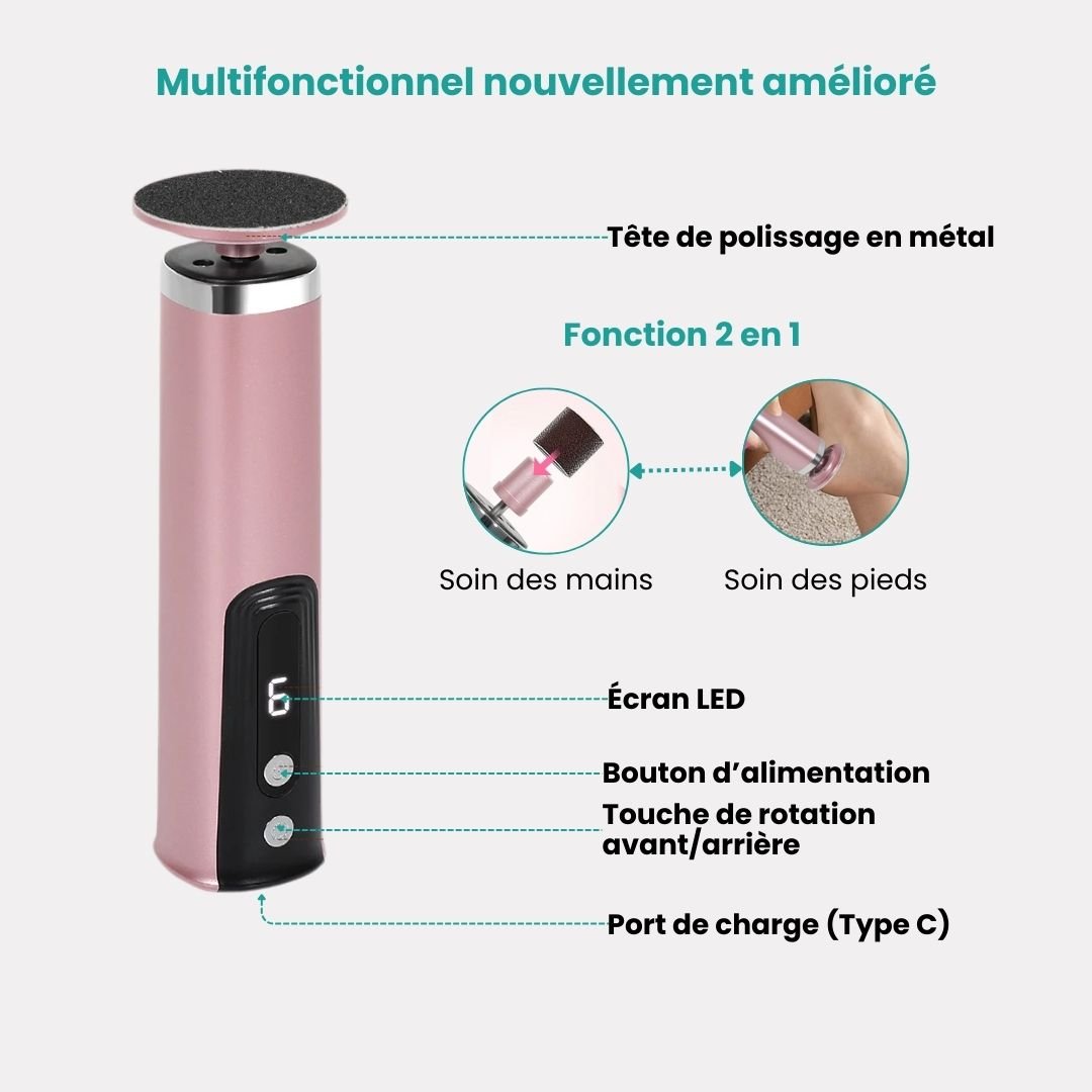 Râpe Anti - Cors Professionnelle | Pieds Doux & Sains - Semello.fr